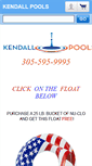 Mobile Screenshot of kendallpools.com